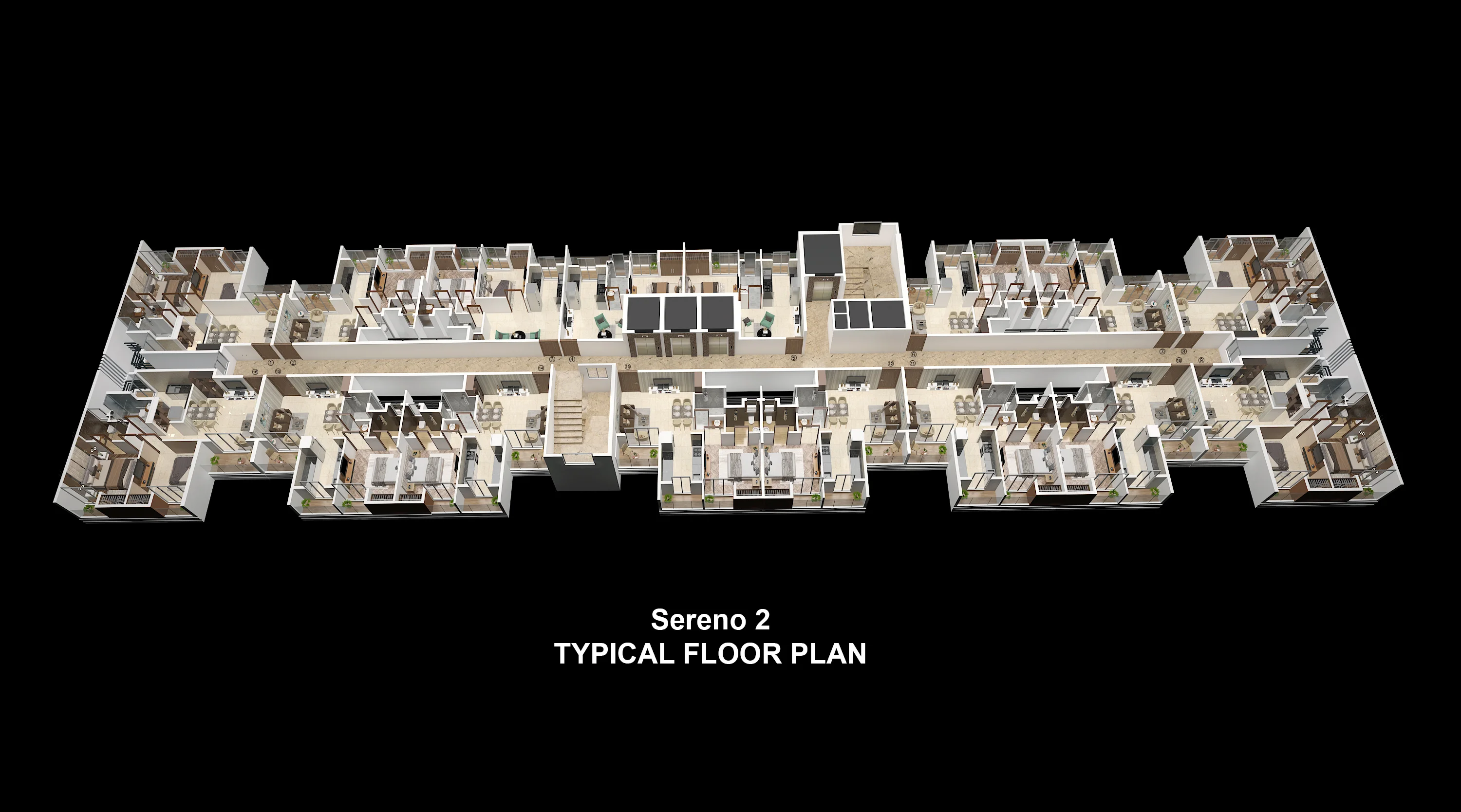 Davkhar Sereno Kalyan 2 BHK Amaryllis Layout